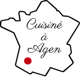 Carte de France cuisiné à Agen