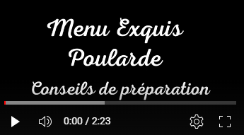 Menu exquis